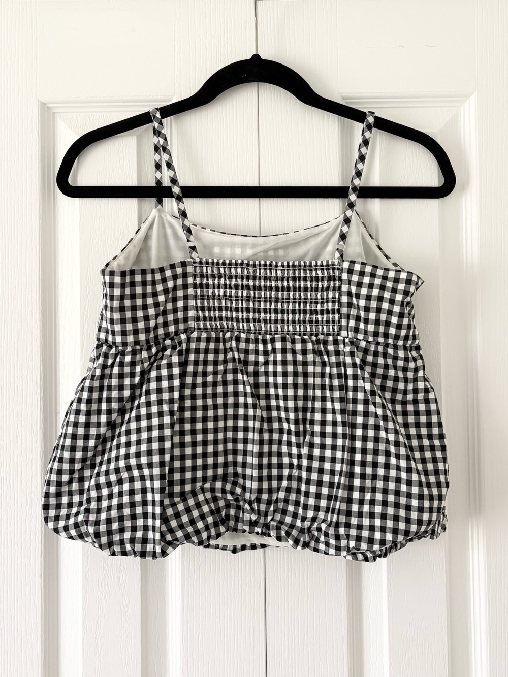 Moa Moa Gingham Bubble Top - Picture 2 of 3
